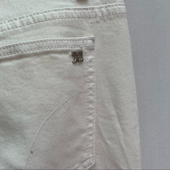 JOE'S Jeans Cropped White Straight Leg Jeans Size 26 - Picture 7 of 7